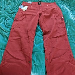NWT burgundy Kuhl hiking pants